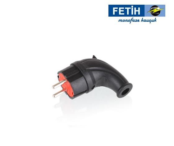 M0352-ERKEK FİŞ TOPRAKLI EĞİK KAUÇUK FETİH F-206 K