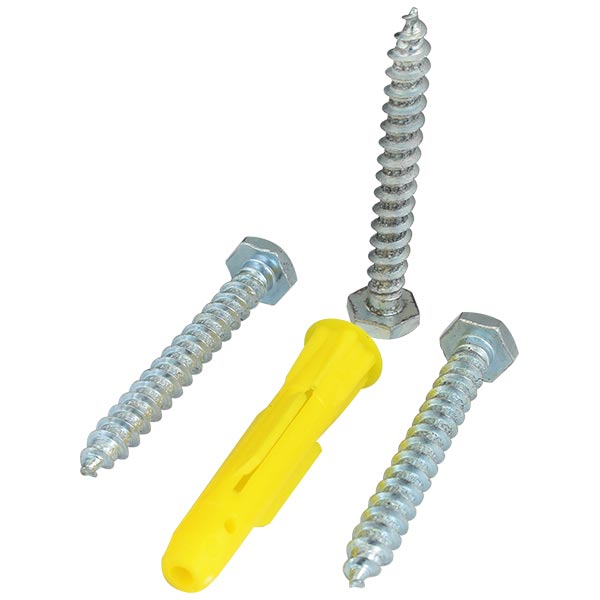 M2583-PLASTİK DÜBEL + VİDA (100 ADET)