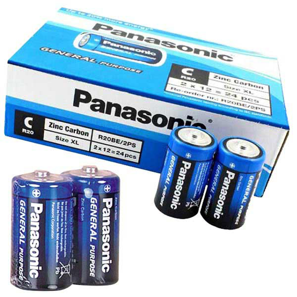 M0569-PANASONIC MANGANEZ ORTA BOY 24 LÜ PİL TEKLİ FİYATI