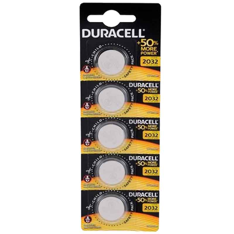 M0125-DURACELL CR2032 LİTYUM PİL (5'Lİ PAKET FİYATI)