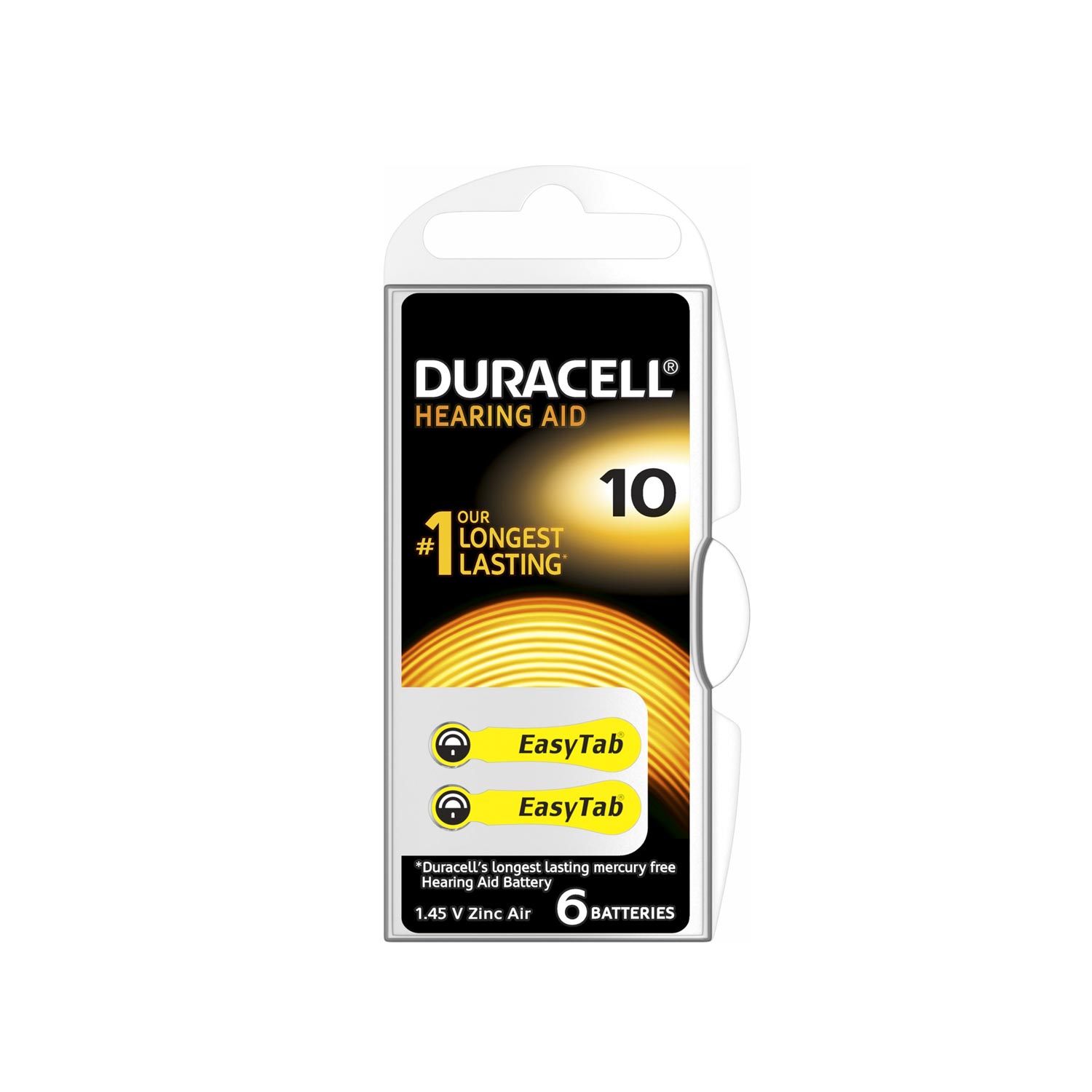 M0051-DURACELL 10 NOLU KULAKLIK PİLİ