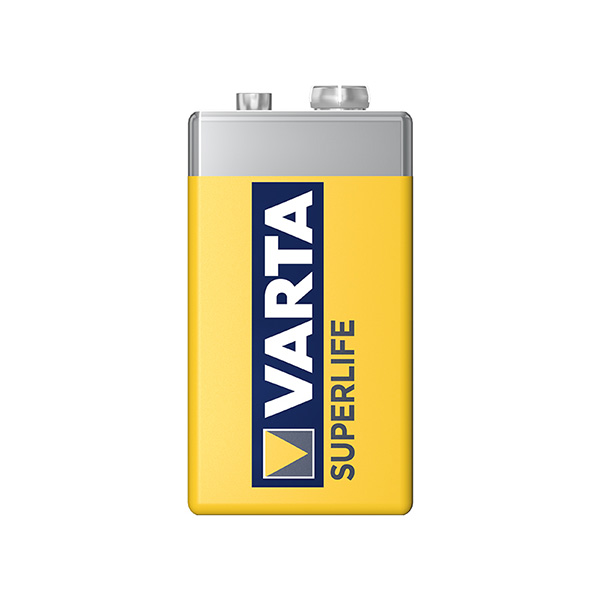 M0120-VARTA SUPERLIFE ÇİNKO 9 VOLT PİL 12'Lİ PAKET FİYAT VARTA 5104