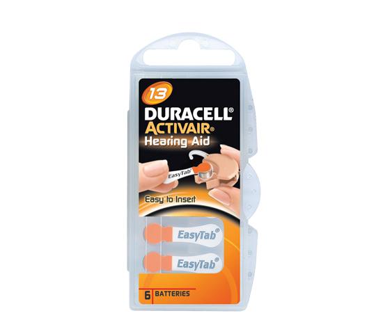 M0177-DURACELL 13 KULAKLIK PİLİ