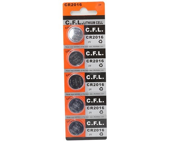 M0148-CFL CR 2016 3V PİL 5'Lİ PAKET FİYATI CFL CR 2016 3V PİL(5Lİ PAKET FİYAT)