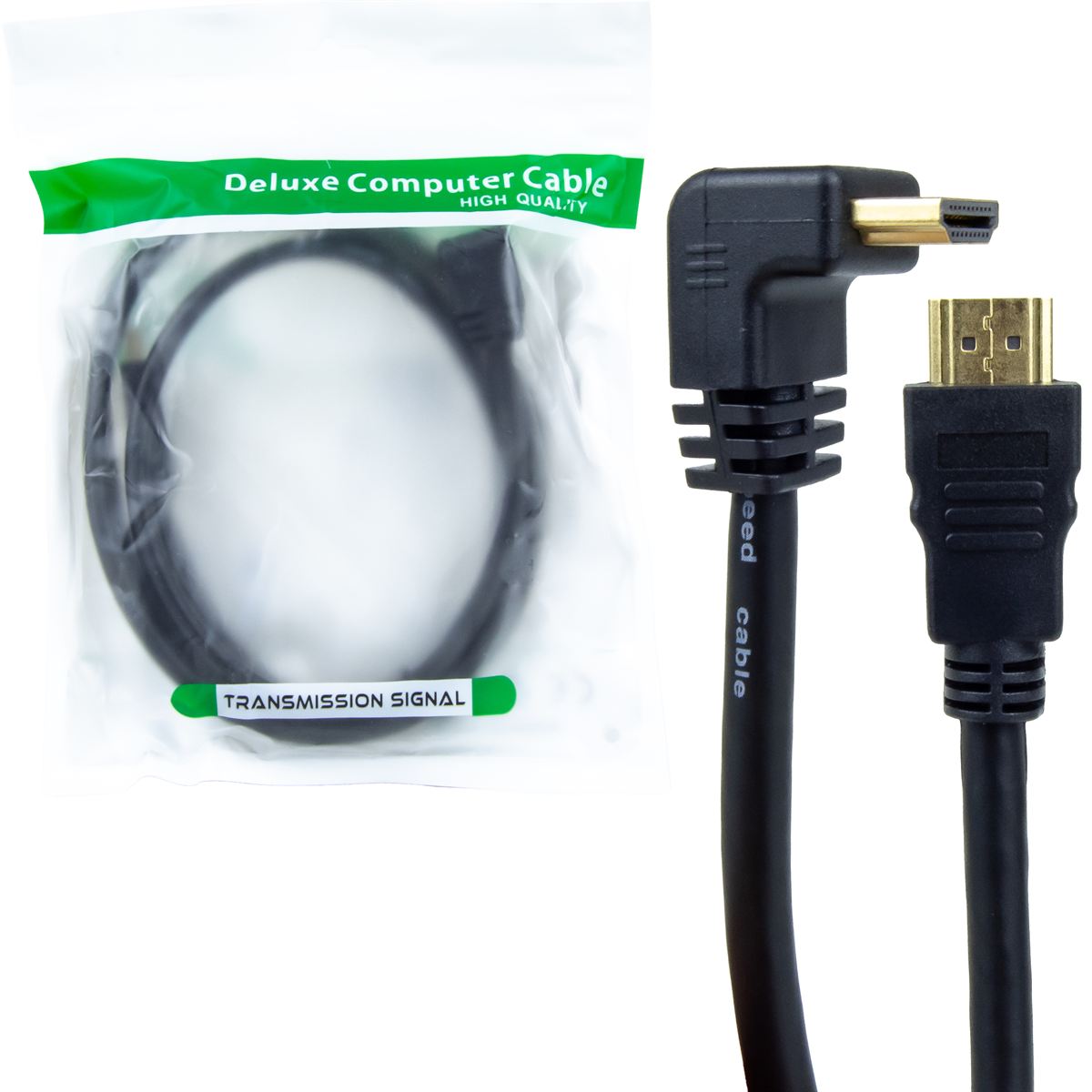 M0141-IRONSTAR HDMI TO 90 DERECE HDMI KABLOLU