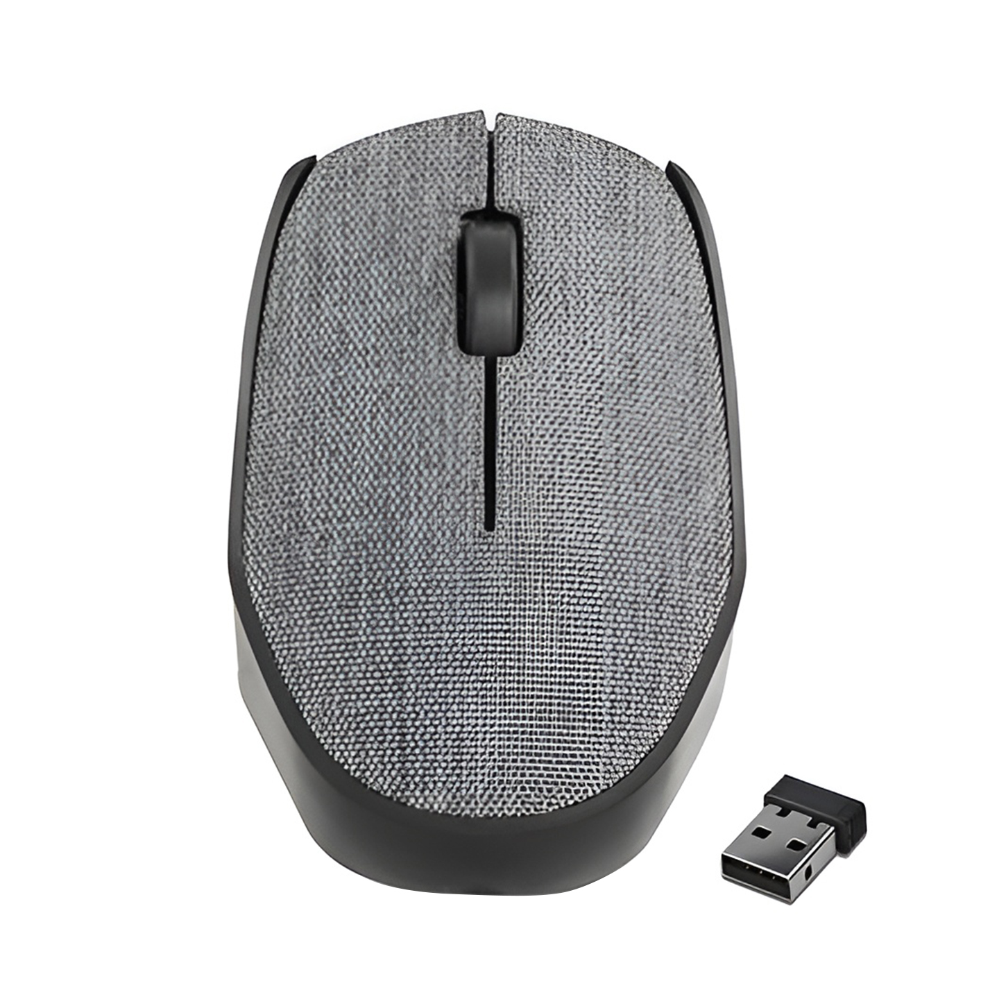 M0933-EVEREST KM-218 2.4 GHZ USB KUMAŞ YÜZEY KABLOSUZ MOUSE (GRİ-MAVİ-KIRMIZI)