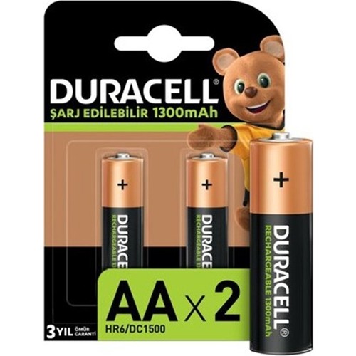 M0709-1300MA DURACELL ŞARZLI KALEM PİL (TANE FİYATI)