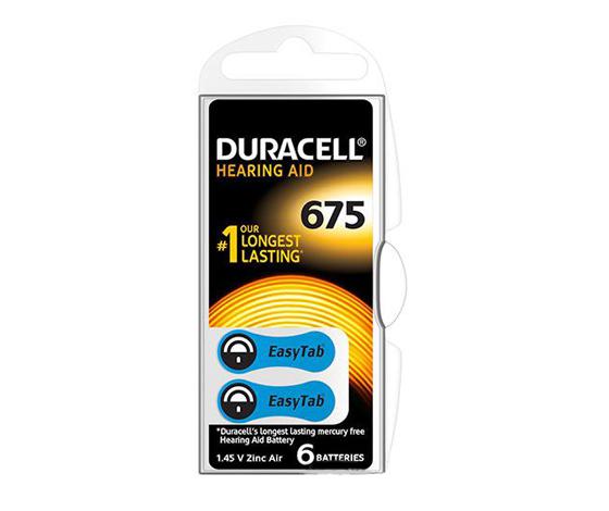 M0178-DURACELL-675- KULAKLIK PİLİ