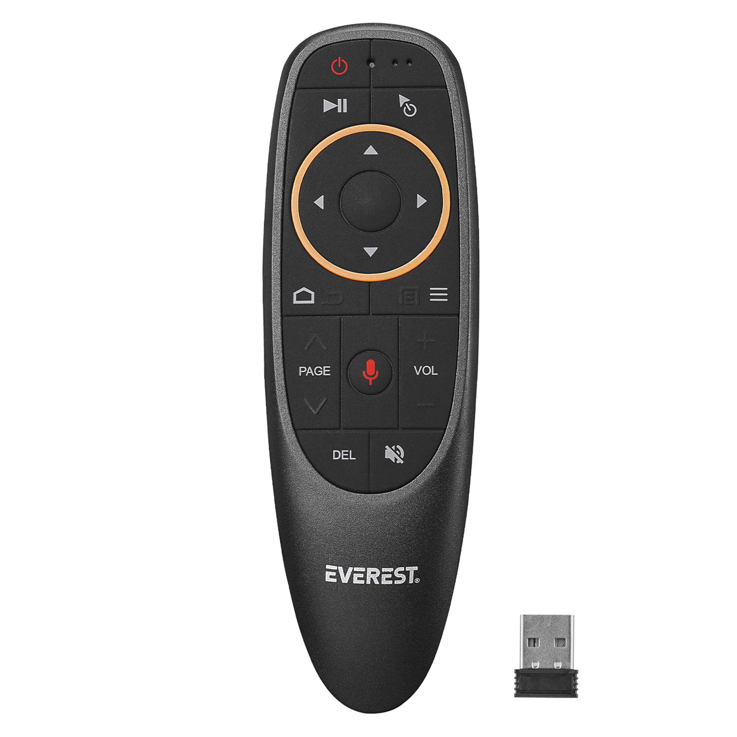 AKILLI22331-EVEREST AKILLI KUMANDA SMART TV FLY AIR MOUSE SESLİ KOMUT TV BOX PC TELEFON EVEREST EV-HM20