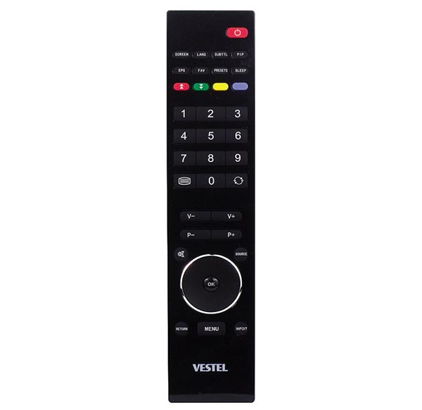 LCD31271- VESTEL LCD YENİ LCD-LED TV KUMANDASI