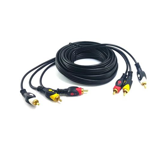 M0071-10 METRE 3RCA 3RCA KABLO GOLD