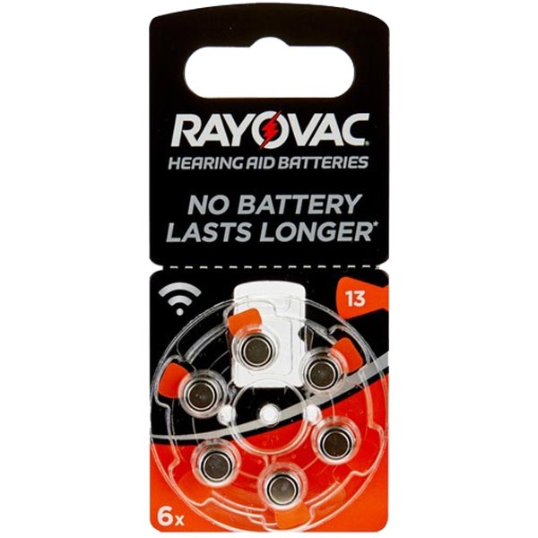 M0183-RAYOVAC 13 NO KULAKLIK PİLİ 6'Lİ PAKET FİYAT