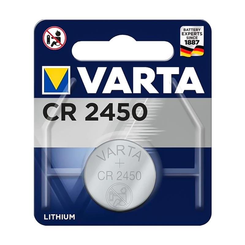 M0998-VARTA CR2450 3 VOLT LİTYUM PİL TEKLİ