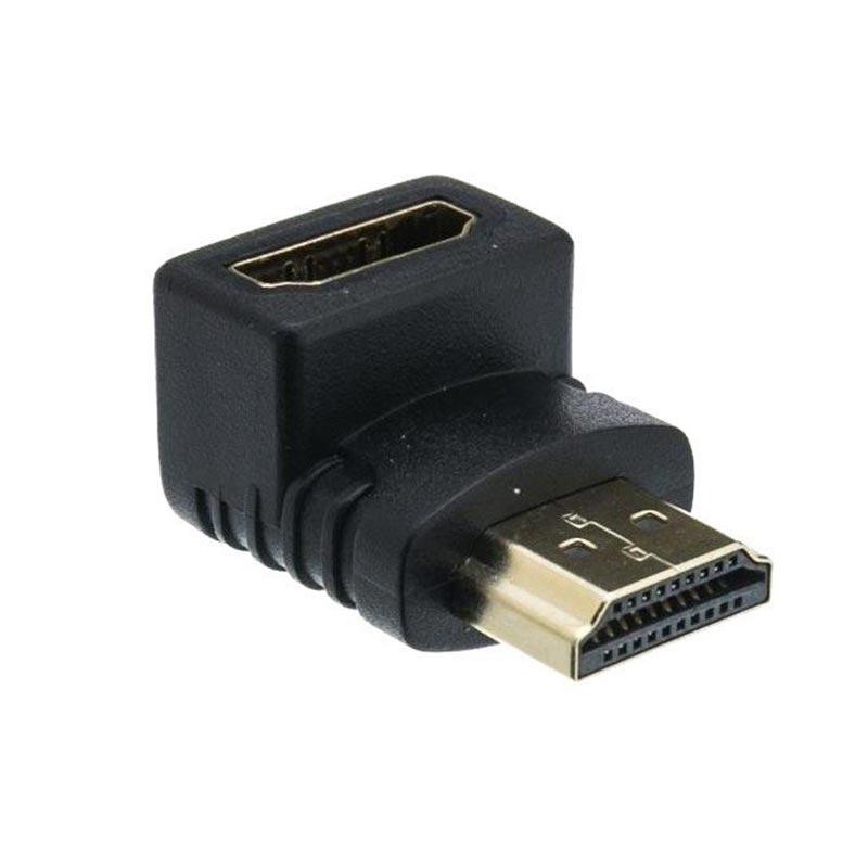 M0421-HDMI DİŞİ ERKEK ARA L TİP 90 DERECE POWERMASTER * SL-HH62 HEY