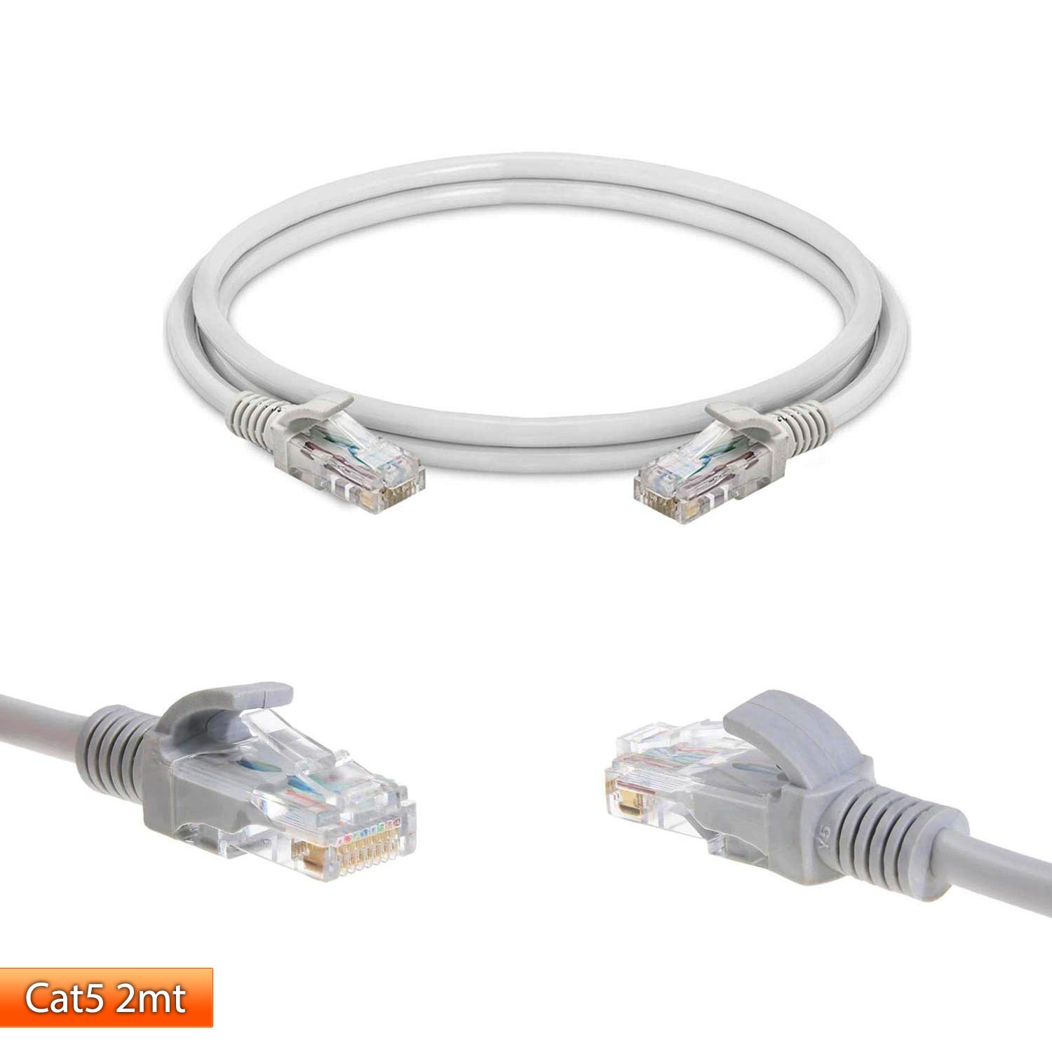 M0607-2MTR-CAT5 PATCH NETWORK ETHERNET KABLO 2MT