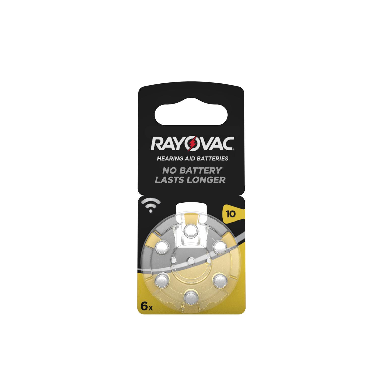 M0065-KULAKLIK PİLİ 10 NO (6 ADET) RAYOVAC