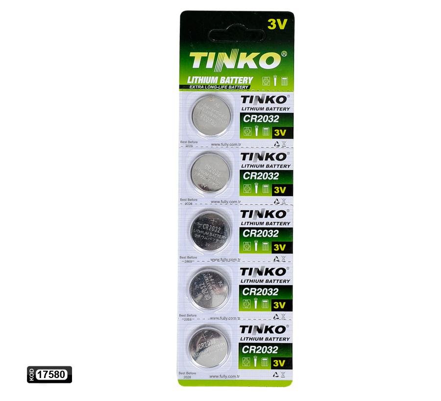 M0153-2032-TİNKO PARA PİL(5Lİ PAKET FİYATI)