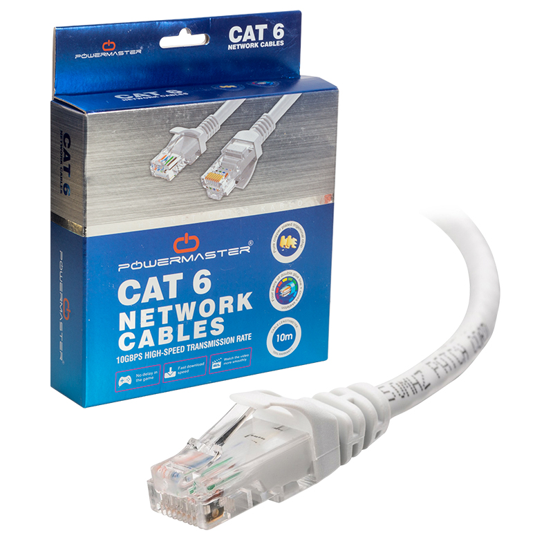 M0005-CAT6-10 METRE GRİ KUTULU