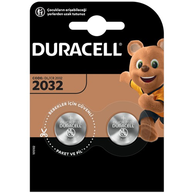 M0386-DURACELL CR2032 LİTYUM PİL TEKLİ FİYAT