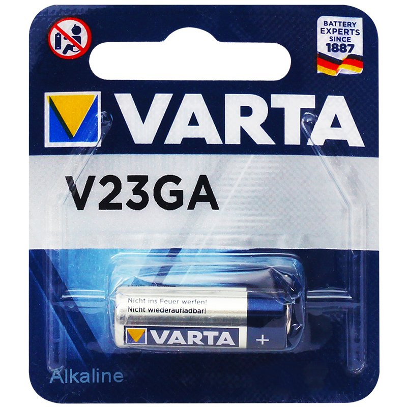 M0937-VARTA 23A 12 VOLT ALKALİN  (TEKLİ PAKET FİYATI)