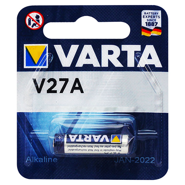 M0936-VARTA 27A 12 VOLT ALKALİN  (TEKLİ PAKET FİYATI)