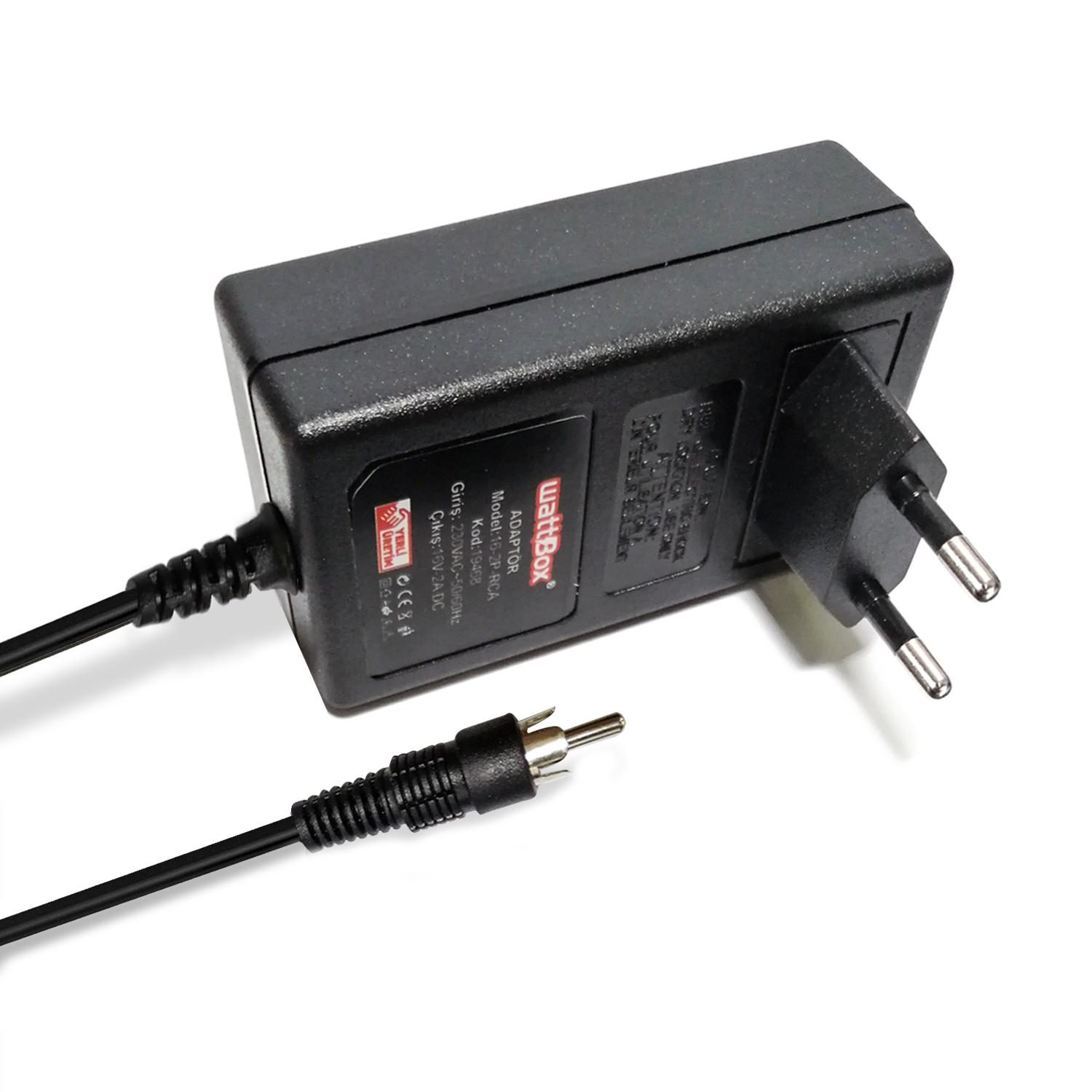 M0192-16VOLT 2AMPER TOS LALE UÇLU SANTRAL ADAPTÖRÜ